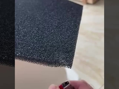 Polyurethaanstoffilter Zwarte vlamvertrager filter gaas spons