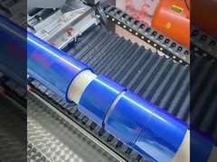 Hoogtemperatuurbestendige tape blauwe PET-polyesterfilm van 0,05 mm dik