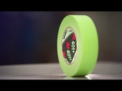 3M 401+ Maskerband Groen Hoogtemperatuurbestendige verf Maskerband