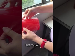 PET rode film dubbelzijdige plakband treksterkte