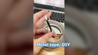 Zwarte koperfolietape Gekleurd glas / kunstglas