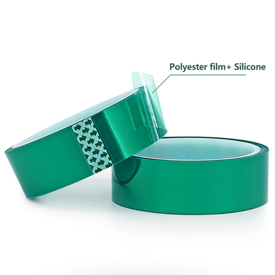 kopen 0.08mm PET polyester film groene circuit board warmtebestendige metalen tape online vervaardiging