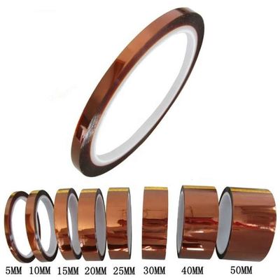 kopen 85 Micron Kapton Tape met temperatuurbereik van 260°C en siliconenlijm voor toepassingen bij hoge temperaturen online vervaardiging