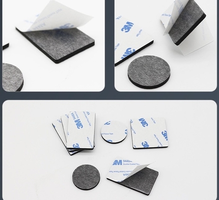 kopen 3 mm Ronde Sterke High Stick Sponge Tape 3M Die Cut Double Sided Fixing Tape online vervaardiging