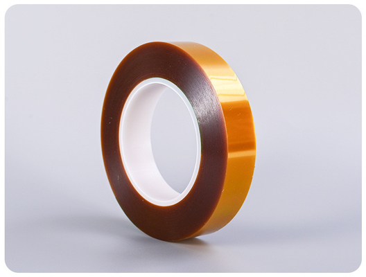 kopen Groothandel Polyimide PI Zelfklevende Tape Amber Hittepers Bestendig voor Sublimatie Sterke Acryl Hotmelt Zelfklevende Tape online manufacture