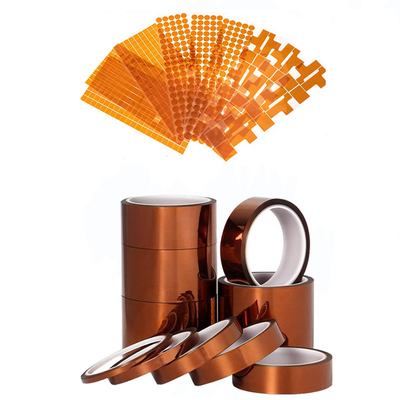 kopen 110 Micron Kapton Tape PI Tawny Polyimide Elektrical Isolating PET Tape online manufacture
