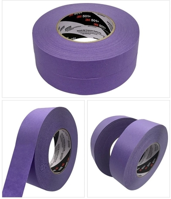 kopen 3MTM 501+ Hoogtemperatuur Maskerband Paars Automaskeringssproeiverf 0.15mm online manufacture