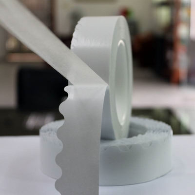 kopen Gezweefde golvende rand rits dubbelzijdig katoenpapier band voor kartonnen envelop online vervaardiging