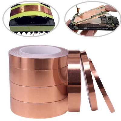 kopen Dubbelzijdig geleidend koperen folie 0,05 mm dik anti-corrosieve koperen band online manufacture