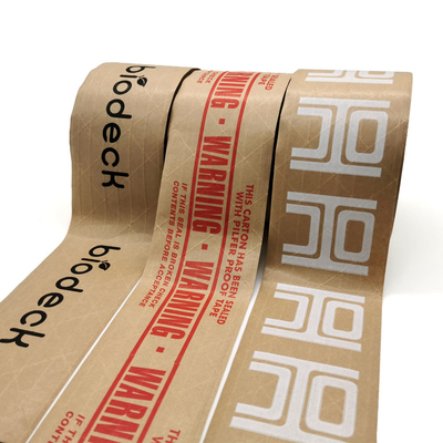 kopen Custom printed LOGO reinforced Water-activated  kraft paper tape online manufacture