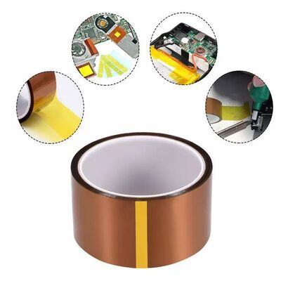 kopen Polyimide tape Amber 0,03 mm dik hoge temperatuur kleefband online vervaardiging