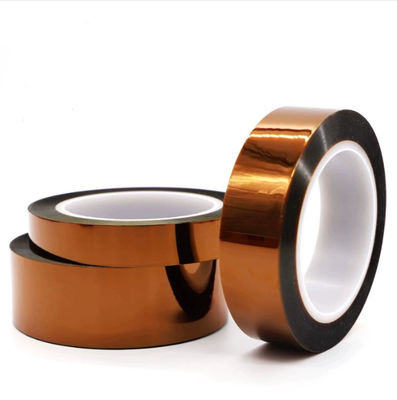 kopen 50 Micron Polyimide Tape met Siliconenlijm voor Hoge Temperatuur Elektrische Isolatie online vervaardiging