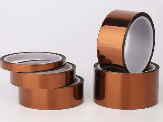kopen 50μm Polyimide PI Tape met siliconenlijm, hittebestendig tot 260°C online vervaardiging