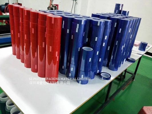kopen 66m 220 Graad Hittebestendige Plakband, Druk - gevoelig Polyester Afplakband online manufacture