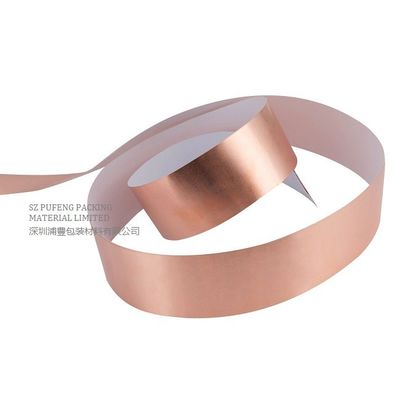 kopen 300cm 82FT Koperband EMI Shielding, de Enige Zijband van de Koperisolatie online vervaardiging