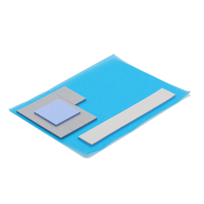 4 W/m K 2 mm dik blauw hoog warmtegeleidingsvermogen siliconen plaat