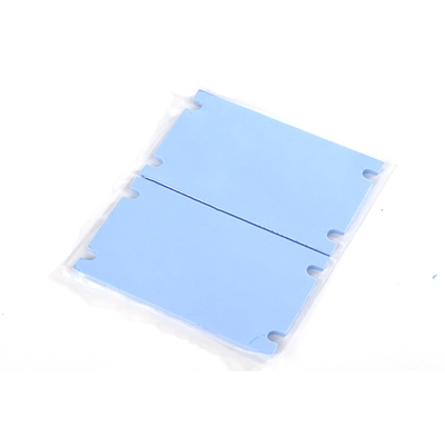 0.3~10mm 2.5W/m·K Blauwe kleur LED lichtisolatie siliconen plaat