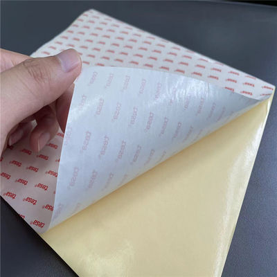 TESA 8853 50 µm dubbelzijdig doorschijnend non-woven tape - kan door reflow solderen