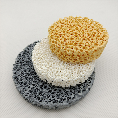 Porieus aluminium Zirconiumoxide Siliciumcarbide schuim keramische Filterplaat