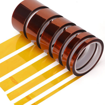 160 Micron Kapton Tape met siliconenlijm voor 260°C temperatuurbereik en hoge isolatie