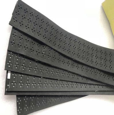 Vlamvertragende gestanste PU-schuimrubberen buffer voor bescherming van elektronische componenten