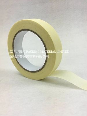 0.08mm Dikte Geweven papier Maskerend kleefband Verfbehoeften