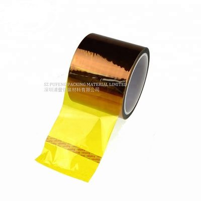 Kaptonband Op hoge temperatuur 0.06mm van de Bandpolyimide van Kapton Polyimide de Film Plakband