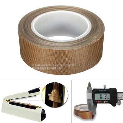 0.13mm PTFE Filmband Op hoge temperatuur, Zelfklevende Siliconeband