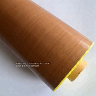Sterkte Enige Opgeruimde Bruine PTFE Band met grote trekspanning, 25mm de Plakband van het Hittebewijs