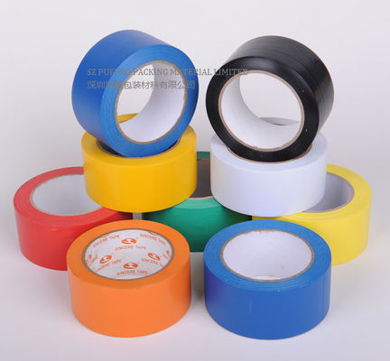 Zwarte en Gele de Veiligheidsband van pvc