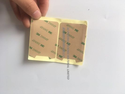 Gele 55m Polyester 0.17mm de Band van 3M Double Sided Foam